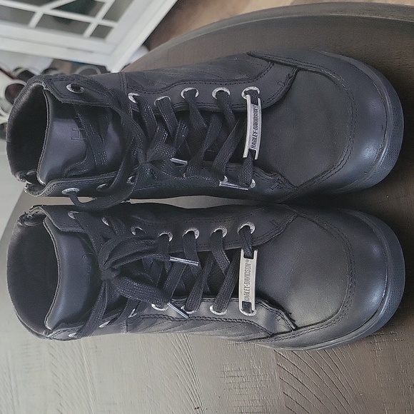 Harley Davidson Riding Hi Tops - Picture 1 of 11